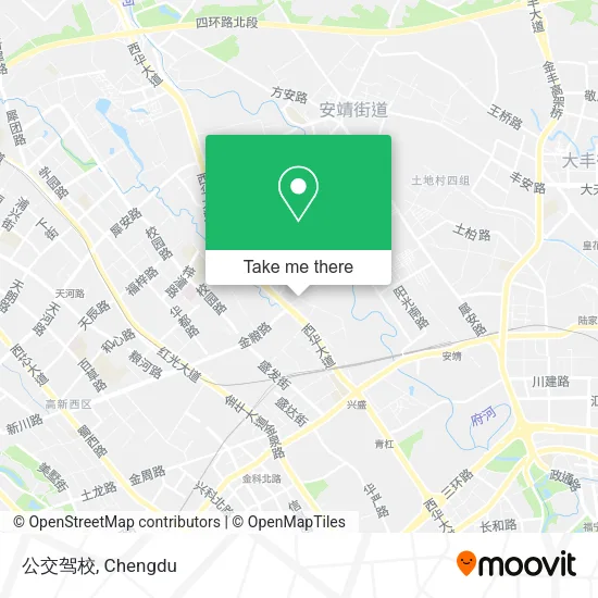 公交驾校 map