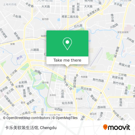 卡乐美软装生活馆 map