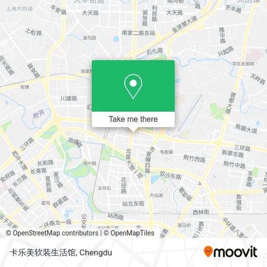 卡乐美软装生活馆 map