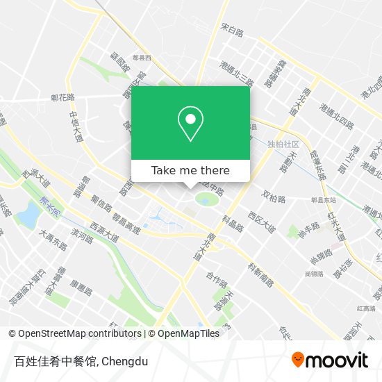 百姓佳肴中餐馆 map