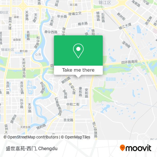 盛世嘉苑-西门 map