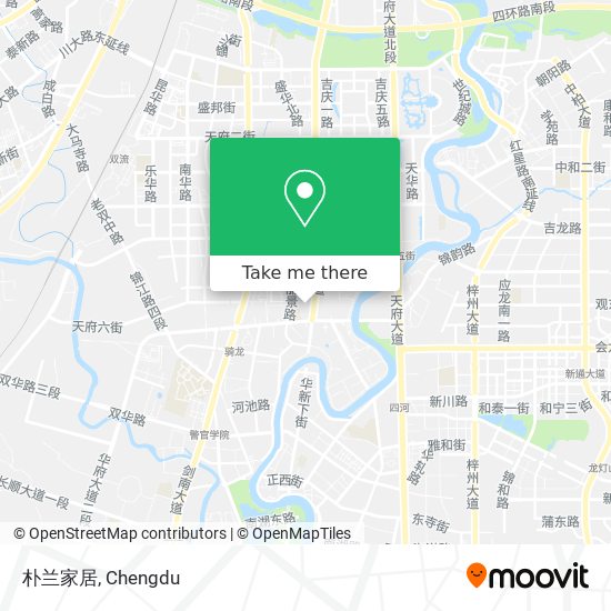 朴兰家居 map