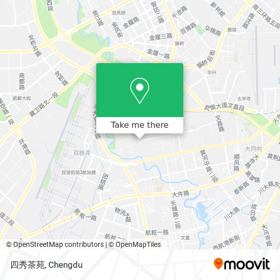 四秀茶苑 map