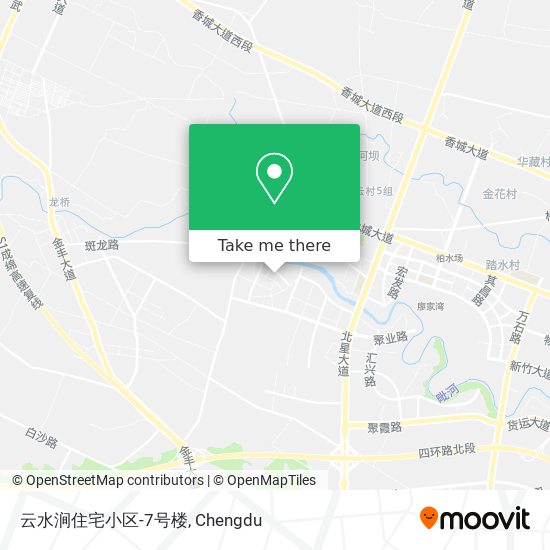 云水涧住宅小区-7号楼 map