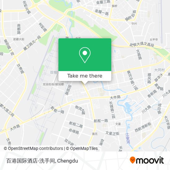 百港国际酒店-洗手间 map