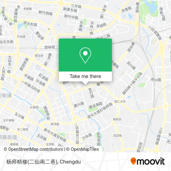 杨师精修(二仙南二巷) map