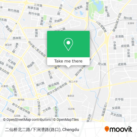 二仙桥北二路/下涧漕路(路口) map