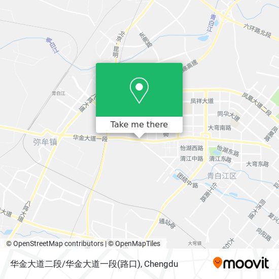 华金大道二段/华金大道一段(路口) map