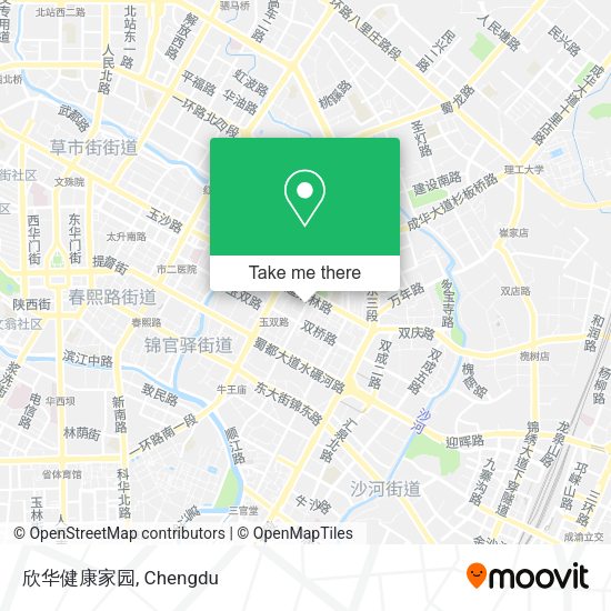 欣华健康家园 map