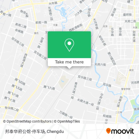 邦泰华府公馆-停车场 map