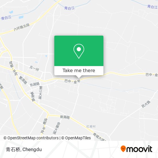 青石桥 map