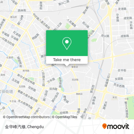 金华峰汽修 map