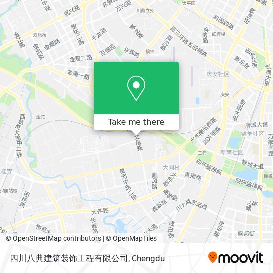四川八典建筑装饰工程有限公司 map