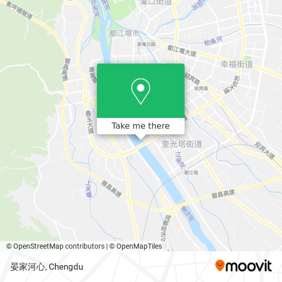 晏家河心 map
