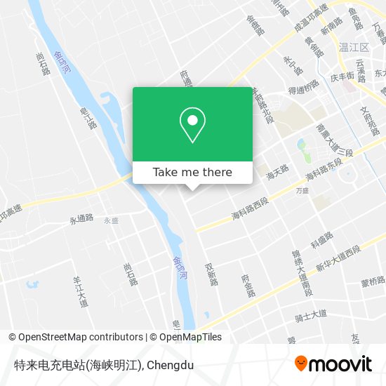 特来电充电站(海峡明江) map