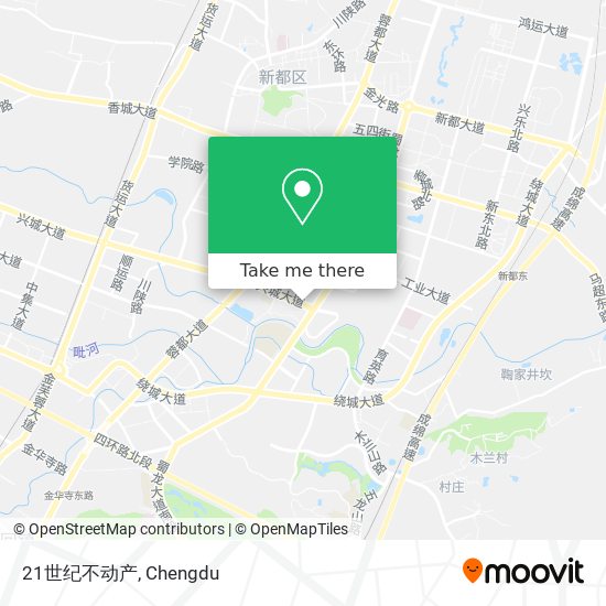 21世纪不动产 map