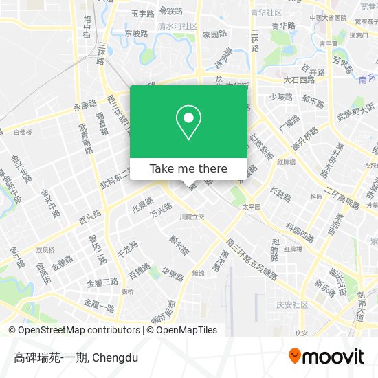 高碑瑞苑-一期 map