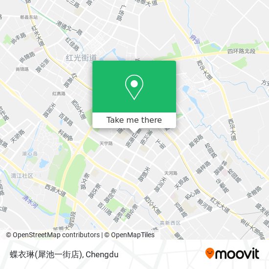 蝶衣琳(犀池一街店) map