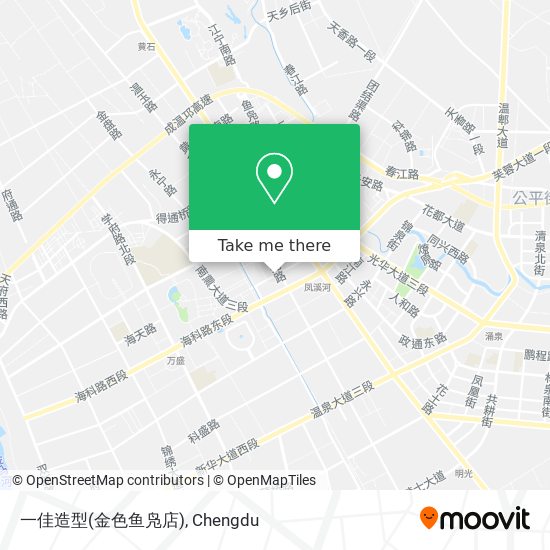 一佳造型(金色鱼凫店) map