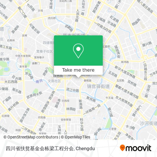 四川省扶贫基金会栋梁工程分会 map