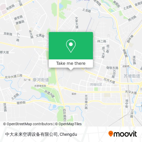 中大未来空调设备有限公司 map