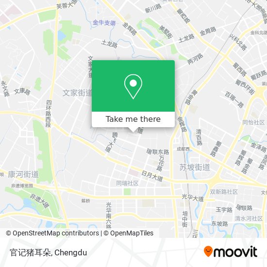 官记猪耳朵 map