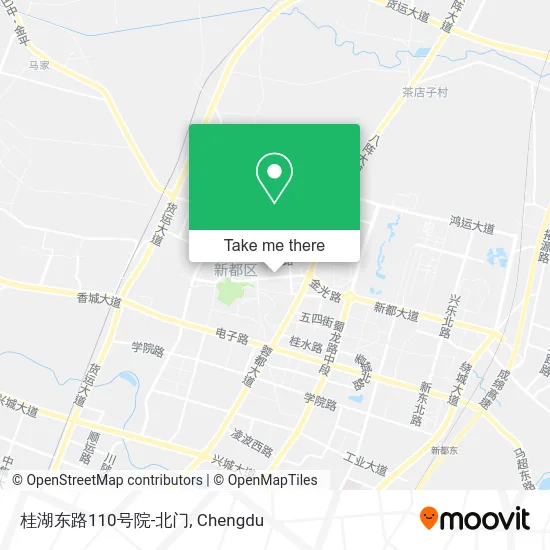 桂湖东路110号院-北门 map