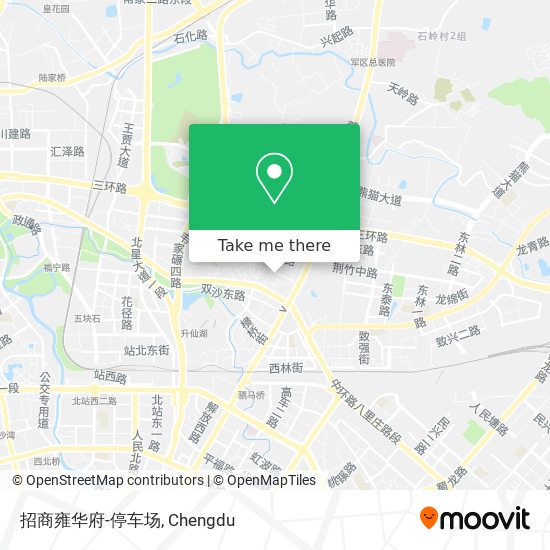 招商雍华府-停车场 map