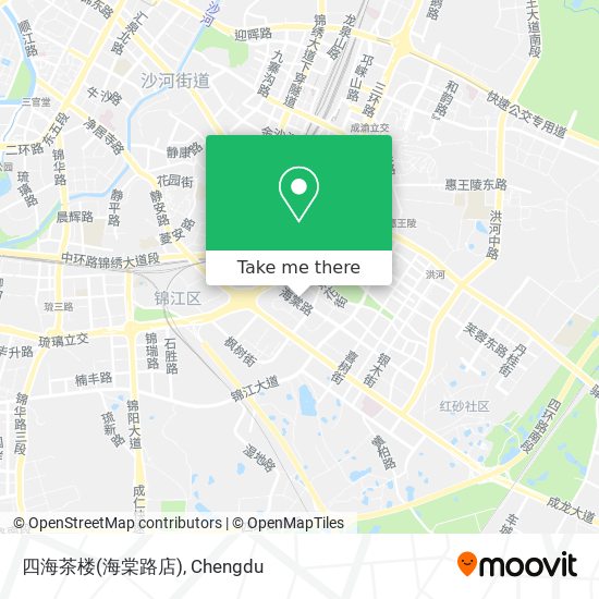 四海茶楼(海棠路店) map