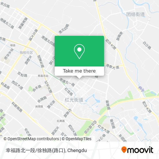 幸福路北一段/徐独路(路口) map