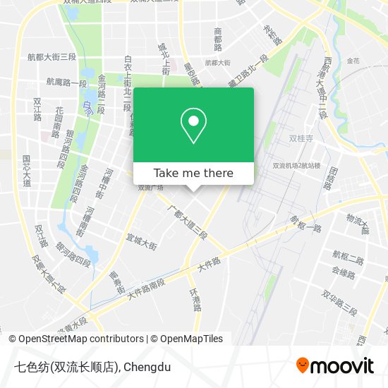 七色纺(双流长顺店) map