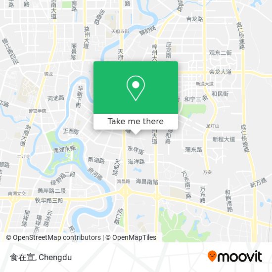 食在宣 map