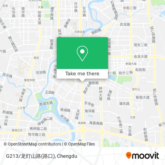 G213/龙灯山路(路口) map