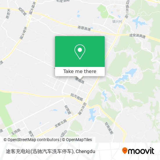 途客充电站(迅驰汽车洗车停车) map