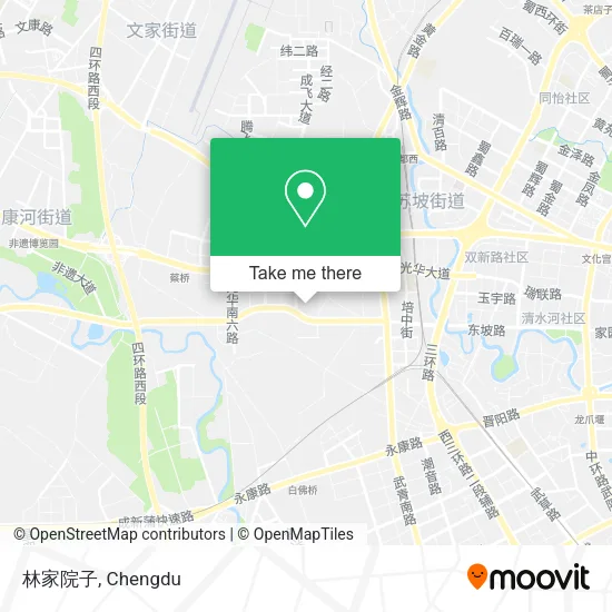 林家院子 map