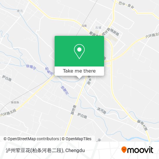 泸州荤豆花(柏条河巷二段) map