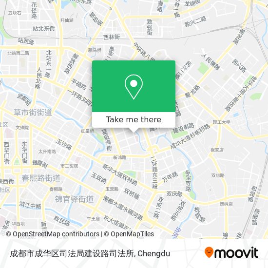 成都市成华区司法局建设路司法所 map