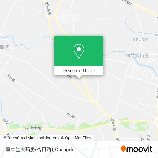 蓉春堂大药房(杏田路) map