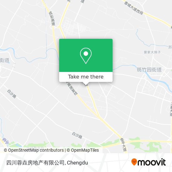 四川蓉垚房地产有限公司 map