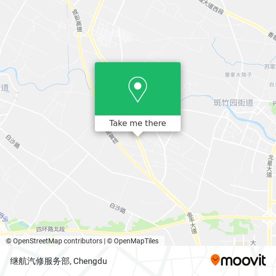 继航汽修服务部 map