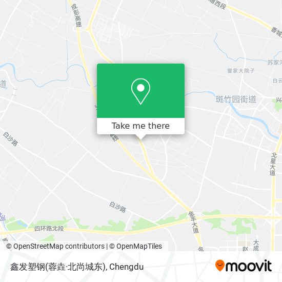 鑫发塑钢(蓉垚·北尚城东) map