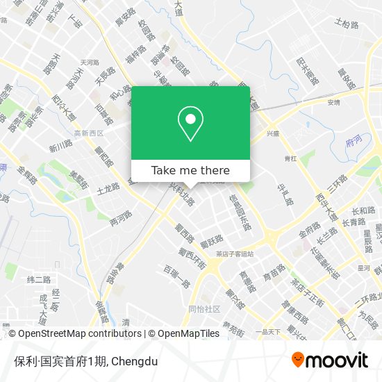 保利·国宾首府1期 map