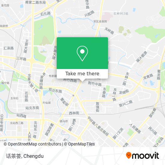 话茶荟 map