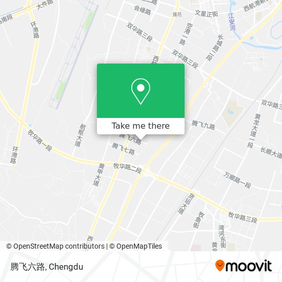 腾飞六路 map