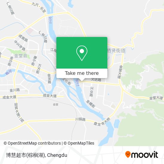 博慧超市(棕榈湖) map