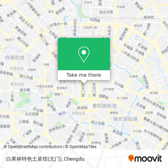 白果林特色土菜馆(北门) map
