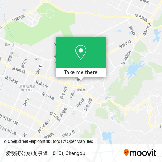 爱明街公厕(龙泉驿一010) map