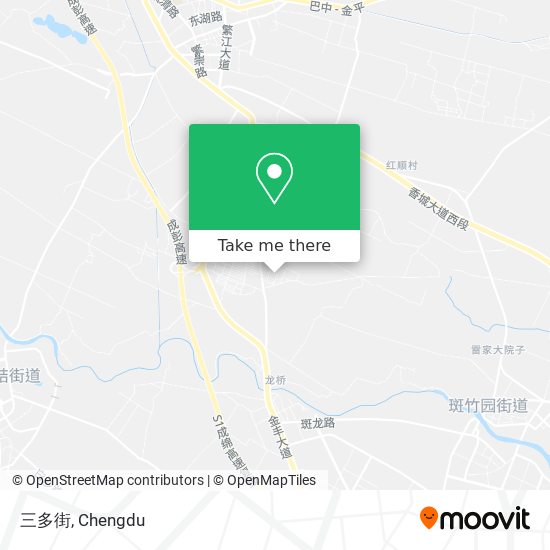 三多街 map