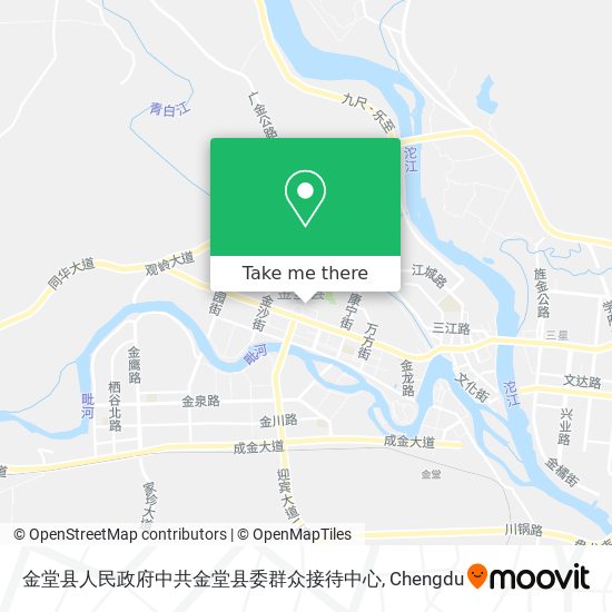 金堂县人民政府中共金堂县委群众接待中心 map