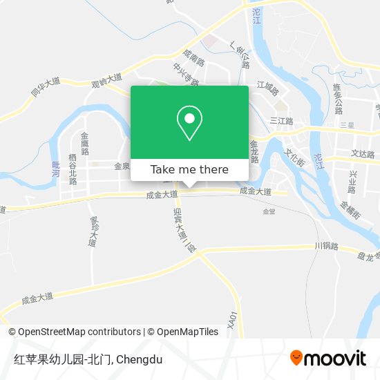 红苹果幼儿园-北门 map